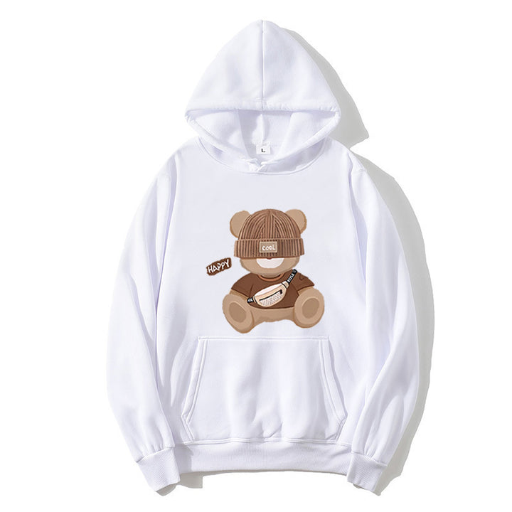 Women's hoodie with unique bear motif Chic & Stil