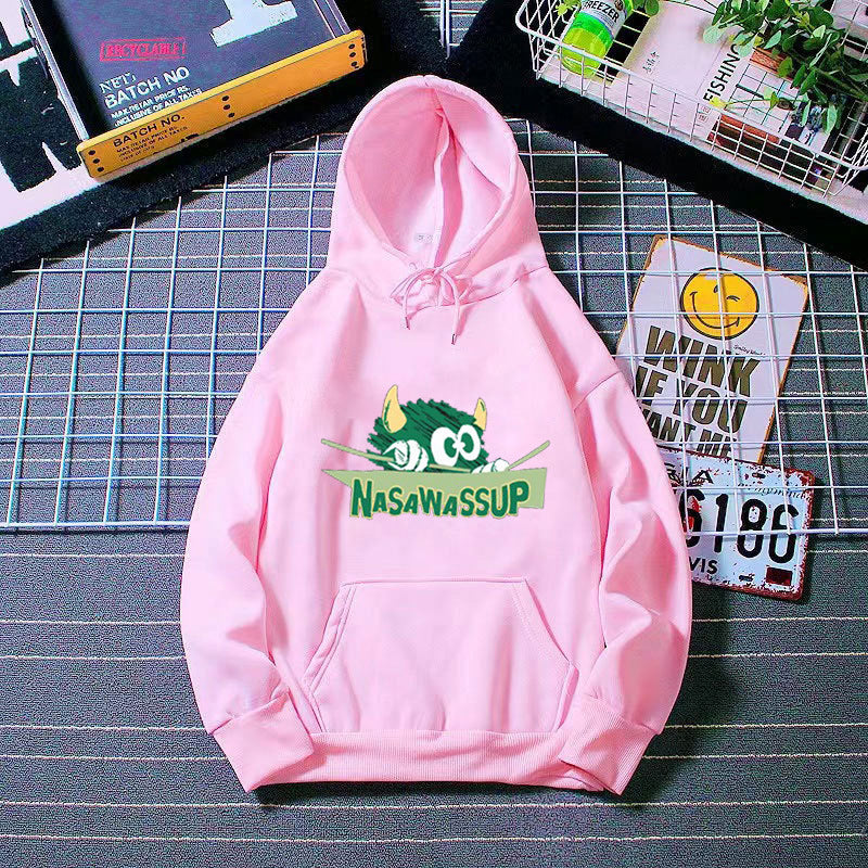 Women's hoodie with playful motif Chic & Stil