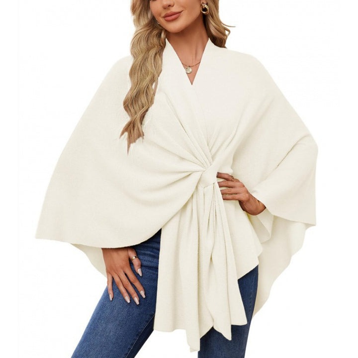 Trendy wrap coat for women with a chic and stylish design