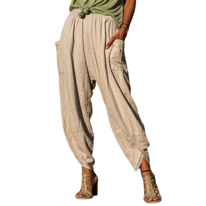Women Lune London Loose Fit Harem Pants