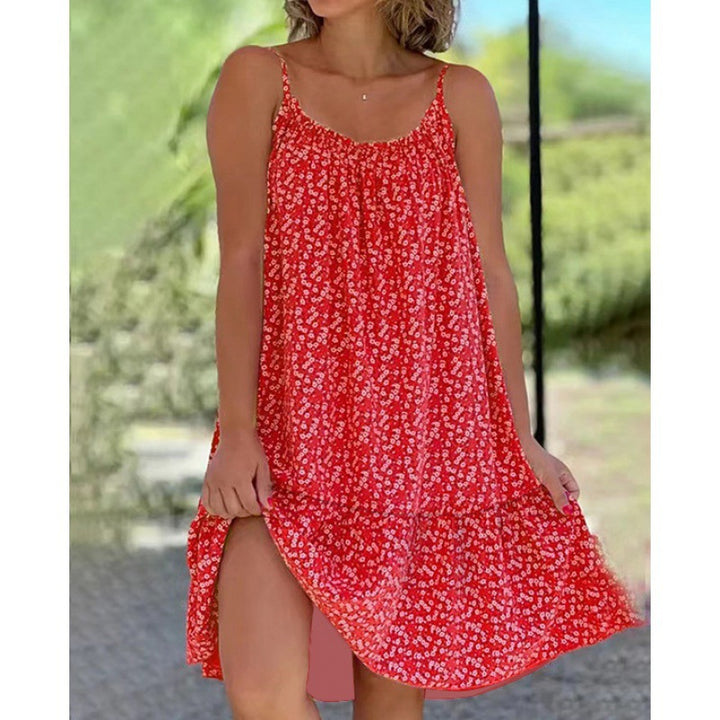 Women Swing Dress Floral Print Lune London