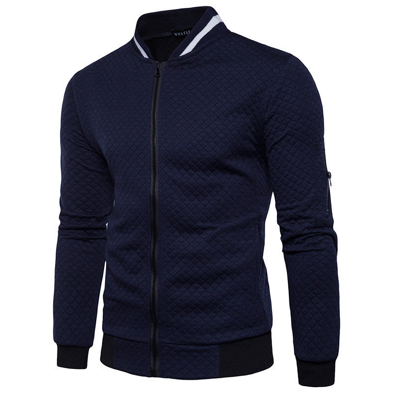 Veste matelassée tendance pour hommes avec col haut Lune London