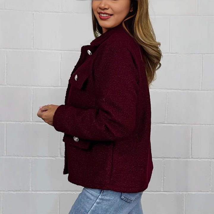 Amarae Elegant Boucle Jacket for Women