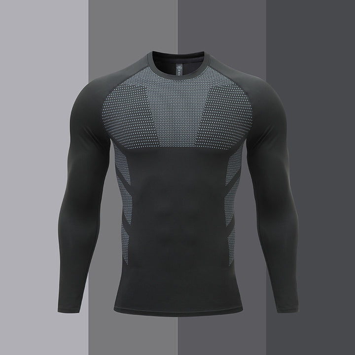 Men's long sleeve compression sports t-shirt Lune London