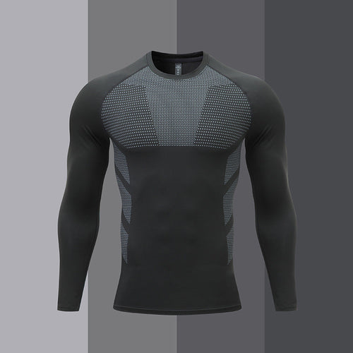 Men's Compression Long Sleeve Sports Shirt Amarae