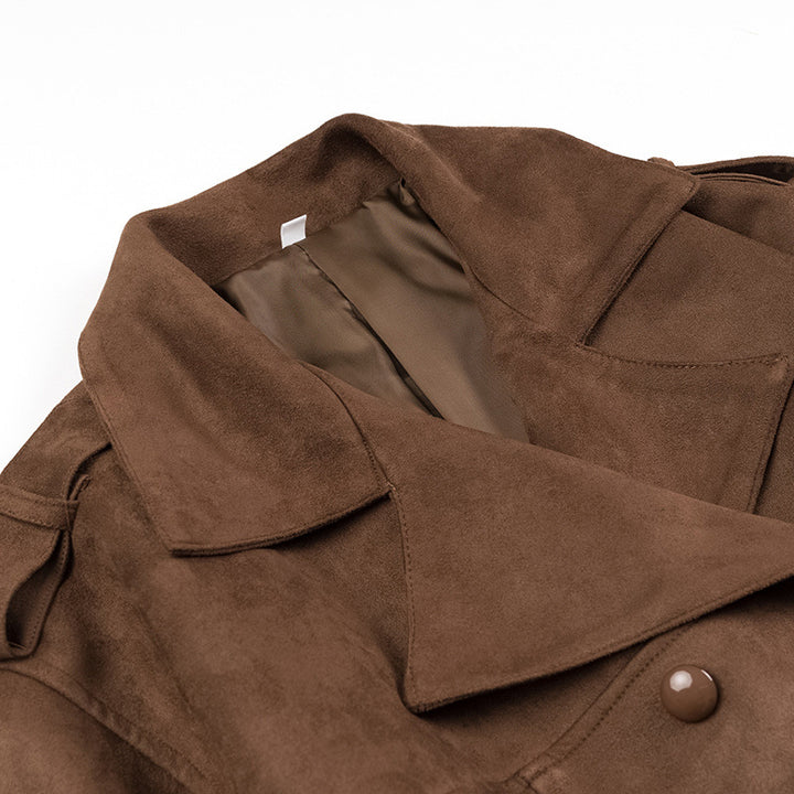 Fashionable trench coat for women with adjustable belt and chic oversized cut Lune London