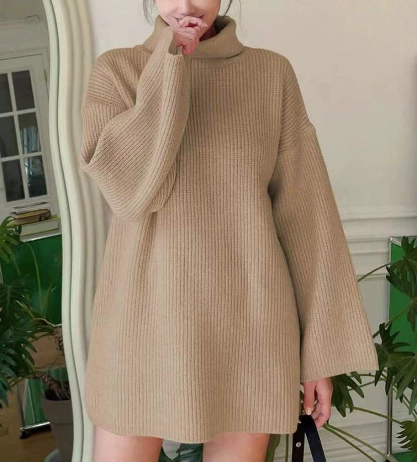 Ladies Chunky Knit Sweater Lune London