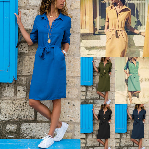 Amarae Utility Leisure Shirt Dress for Women