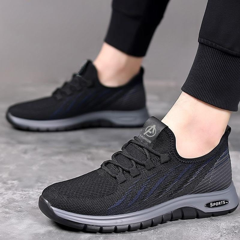 Men's Lightweight Stretch-Fit Sports Sneakers Lune London