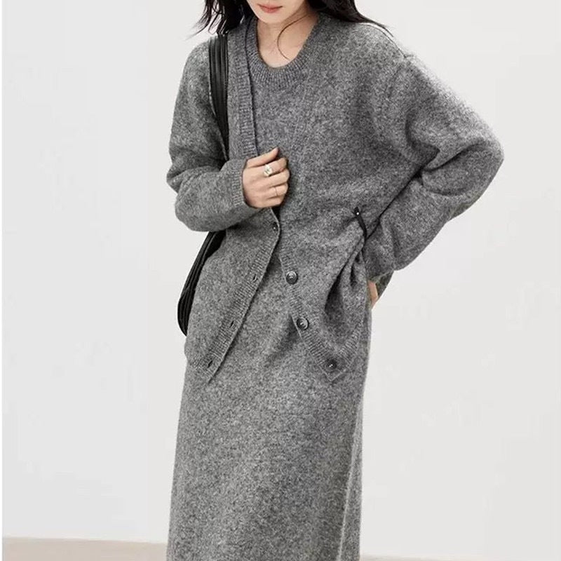 Cardigan pour femmes en laine de haute qualité Chic & Stil