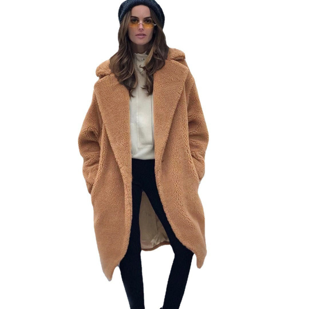 Chic and Stylish Women's Trendy Teddy Coat