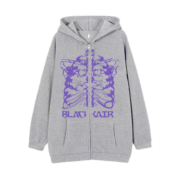 Women’s hoodie with innovative skeleton design Lune London