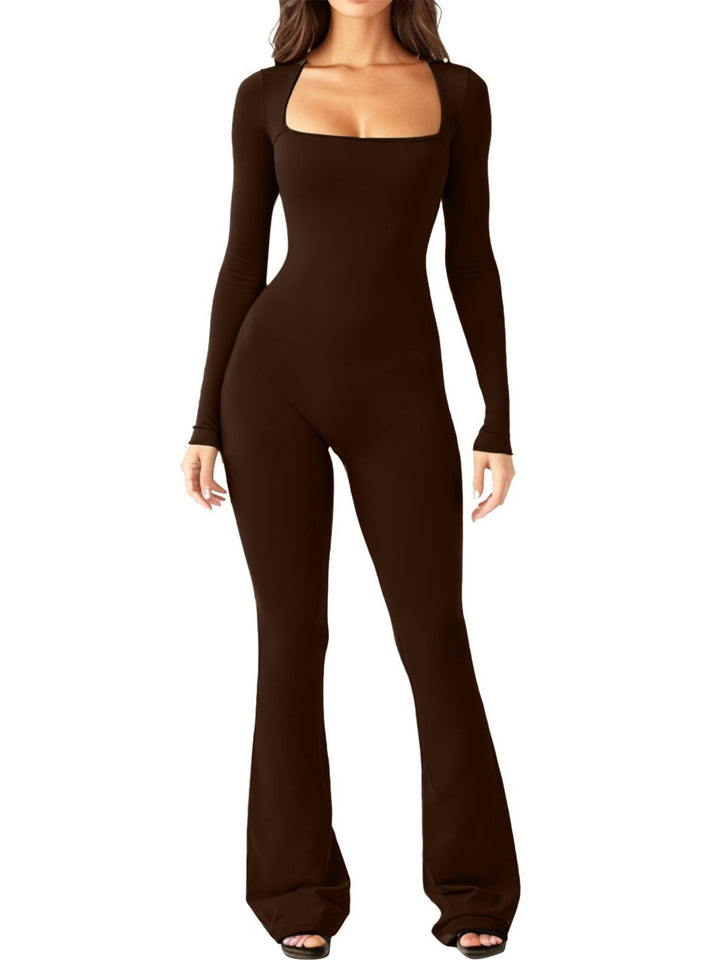 Elegant jumpsuit for women with long sleeves and fitted cut Lune London