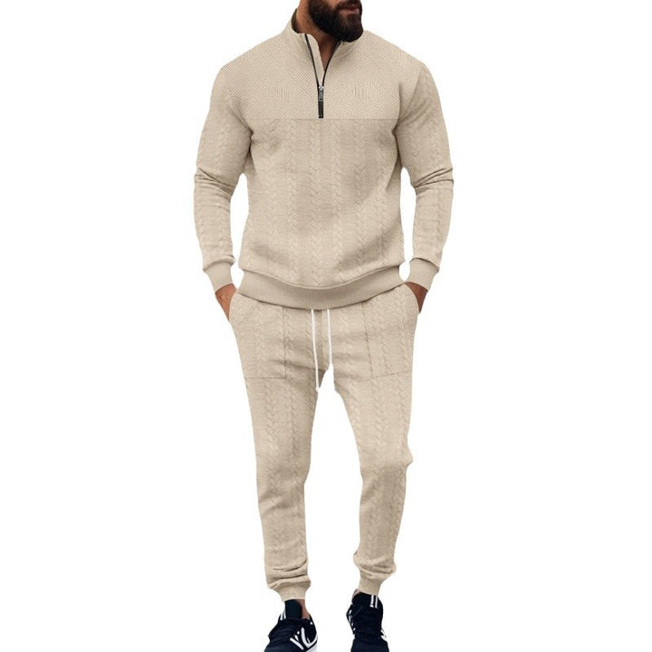 Lune London breathable sports leisure set for men with textured design