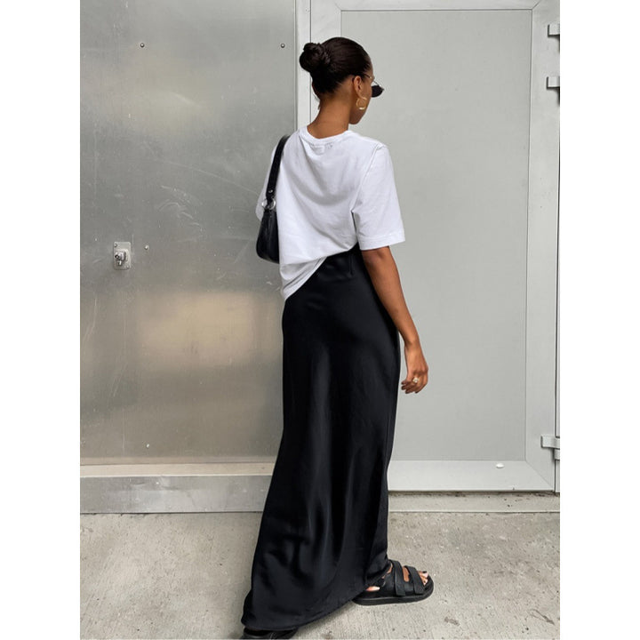 Elegant midi skirt Lune London for women