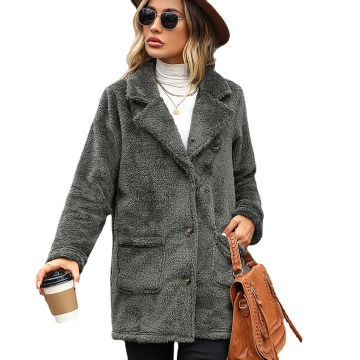 Cozy wool coat for women Amarae