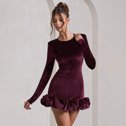 Elegant and fitted mini dress for women Amarae