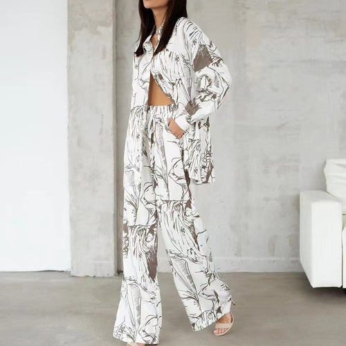 Women Elegant and Casual Blouse-Pants Combination Amarae