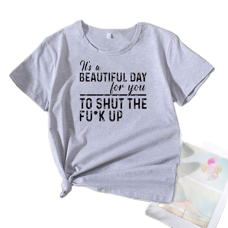 Casual graphic t-shirt for women Lune London 1751262072