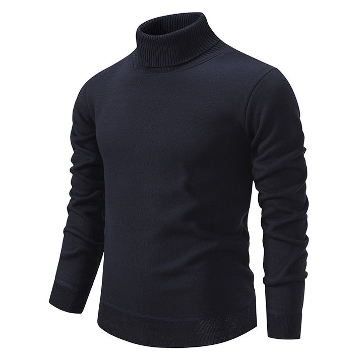 Chic turtleneck pullover for men in high-quality cotton Lune London