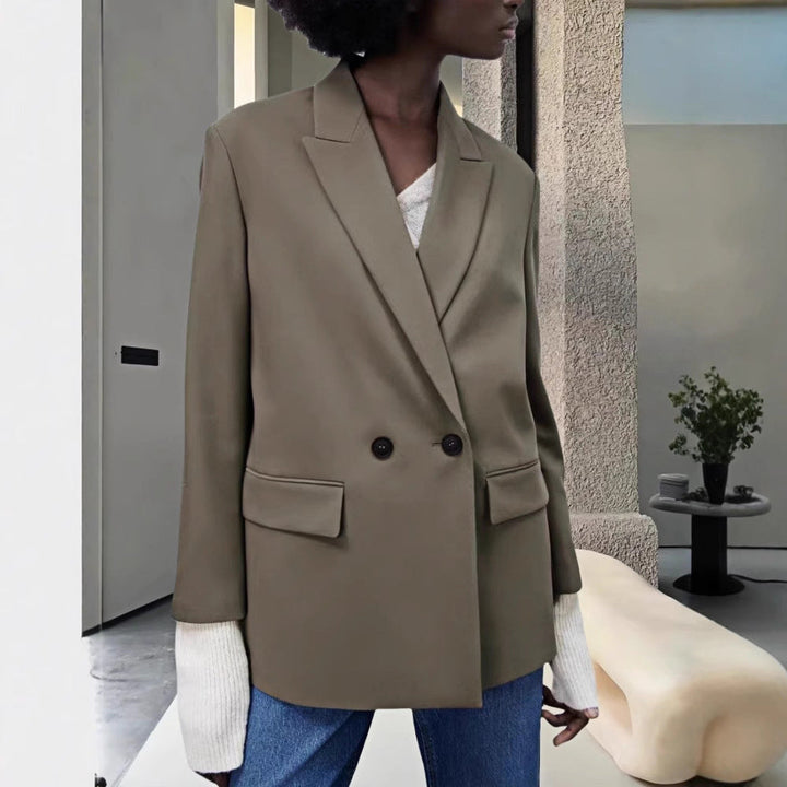 Women Stylish and Elegant Oversized Blazer Chic und Stil