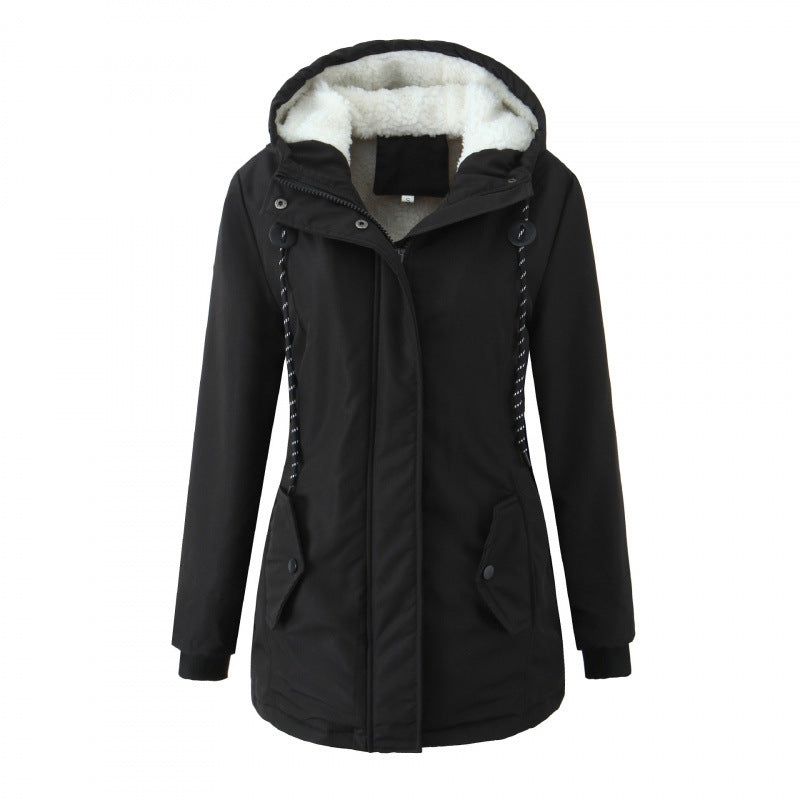 Ladies winter coat with soft inner lining Amarae