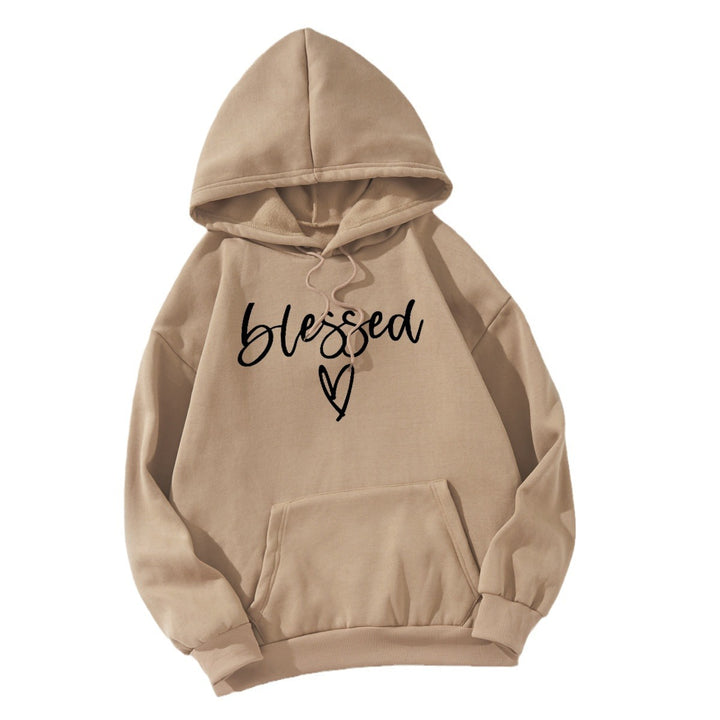 Women's comfortable hoodie with inspiring print Chic & Stil