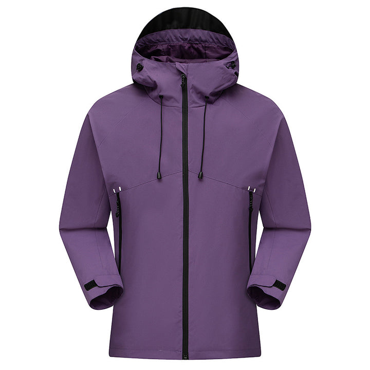 Men's Waterproof High-Visibility Shell Parka with Breathable Membrane, Adjustable Hood and Ventilation Amarae