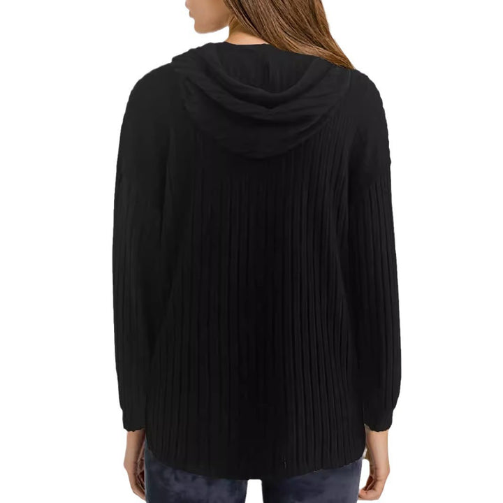 Ladies ribbed texture hoodie Amarae
