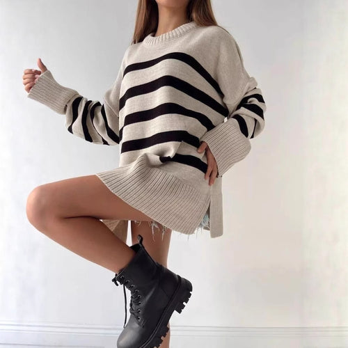 Women Oversized Knit Sweater Amarae