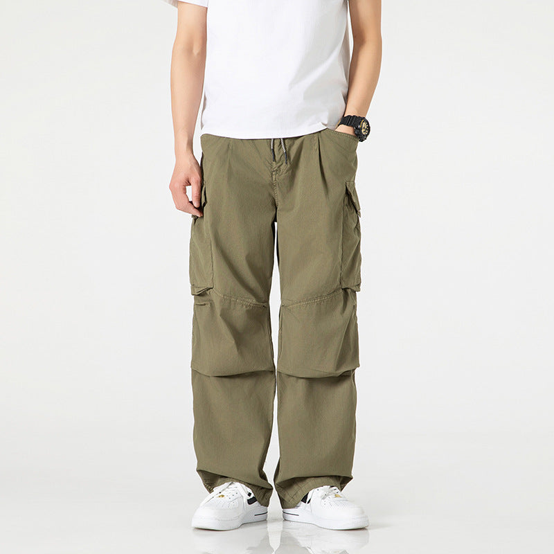 Multifunctional cargo pants for men with practical side pockets Lune London