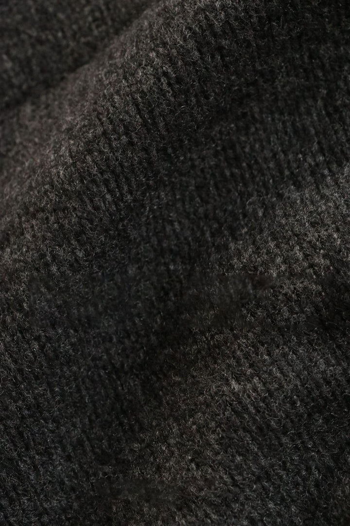Pull en tricot à manches longues pour femmes avec col montant Chic & Stil