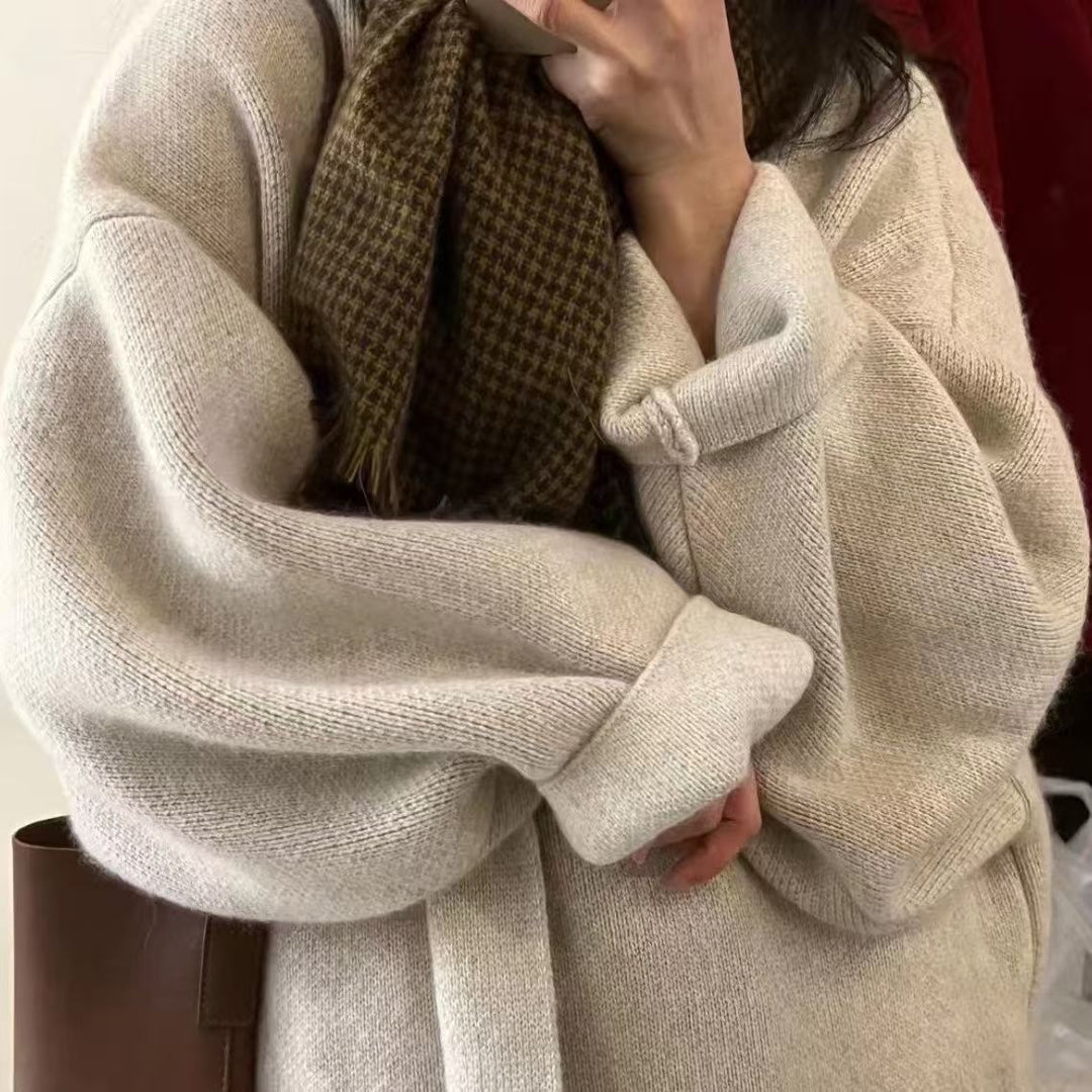 Femmes Élégant et Chaud Cardigan Oversize Chic & Stil