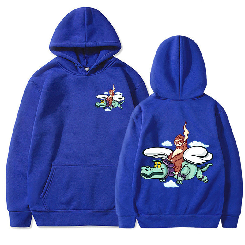 Women's hoodie with creative graphic design and high-quality interior Lune London