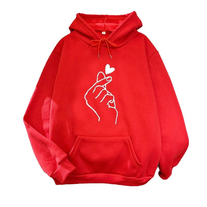 Women’s hoodie with creative hand graphic Chic & Stil