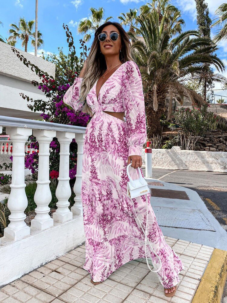 Chic Bohemian Maxi Dress for Women