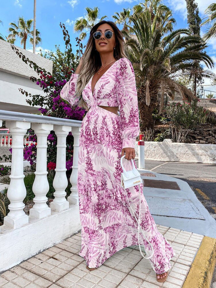 Chic Bohemian Maxi Dress for Women