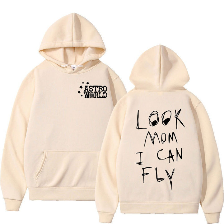 Women's hoodie with creative statement print Chic & Stil
