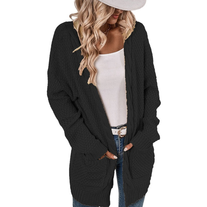 Women's knitted jacket with casual fit and practical pockets Lune London