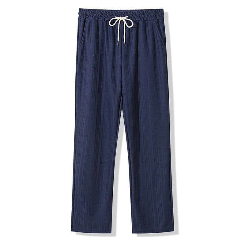 Comfortable leisure pants for men with elastic waistband and practical side pockets Lune London