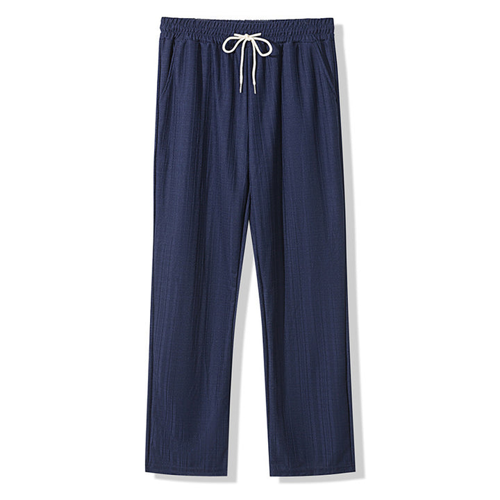 Comfortable leisure pants for men with elastic waistband and practical side pockets Lune London
