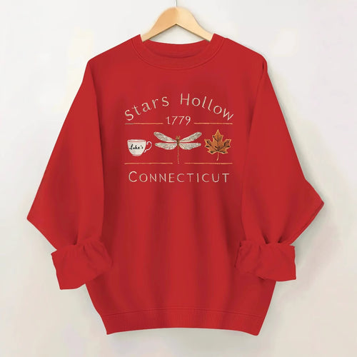 Sweat-shirt pour femmes avec un motif créatif de Stars Hollow Chic & Stil