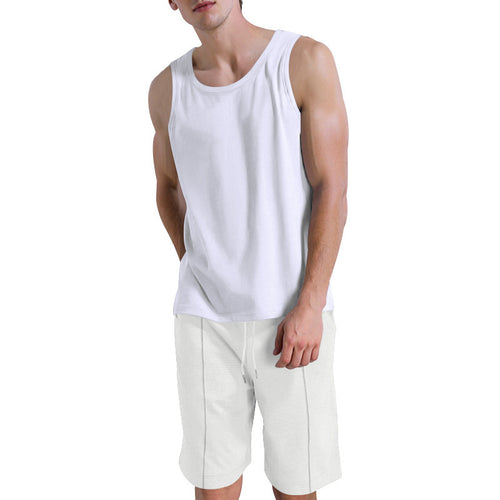 Tenue de sport décontractée pour hommes avec haut sans manches et shorts Amarae