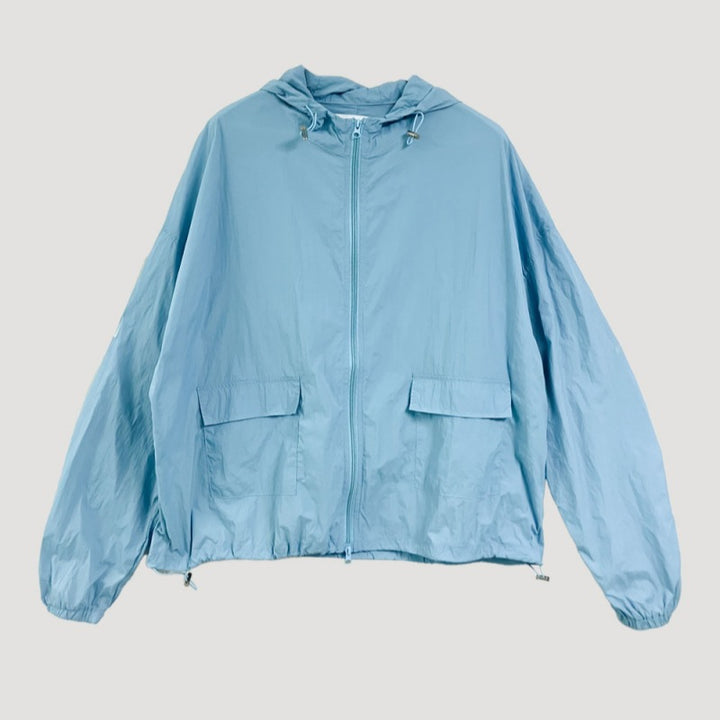 Veste coupe-vent décontractée pour femmes avec poches pratiques Chic & Stil