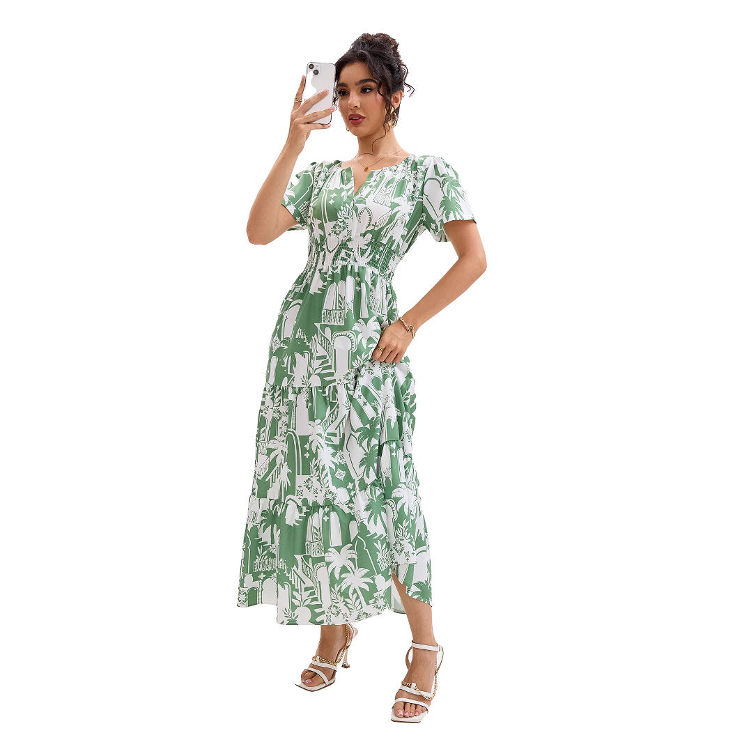 Chic Tulle Boho Maxi Dress