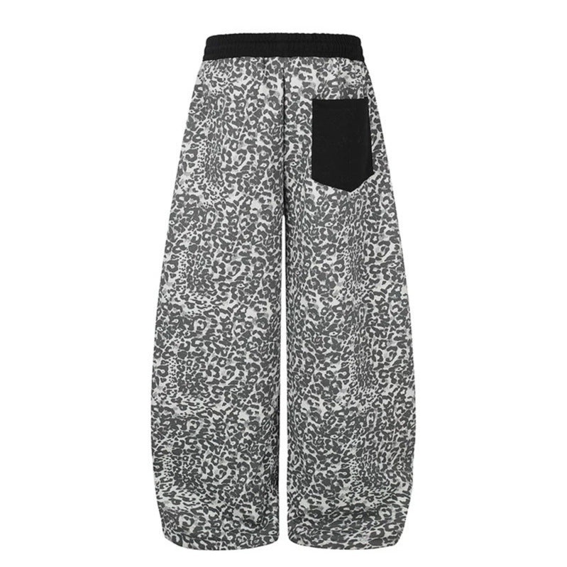 Women Extra Wide Palazzo Lounge Pants in Culotte Cut with Elastic Comfort Waistband, Contrasting Patch Pockets and Adjustable Hem Amarae