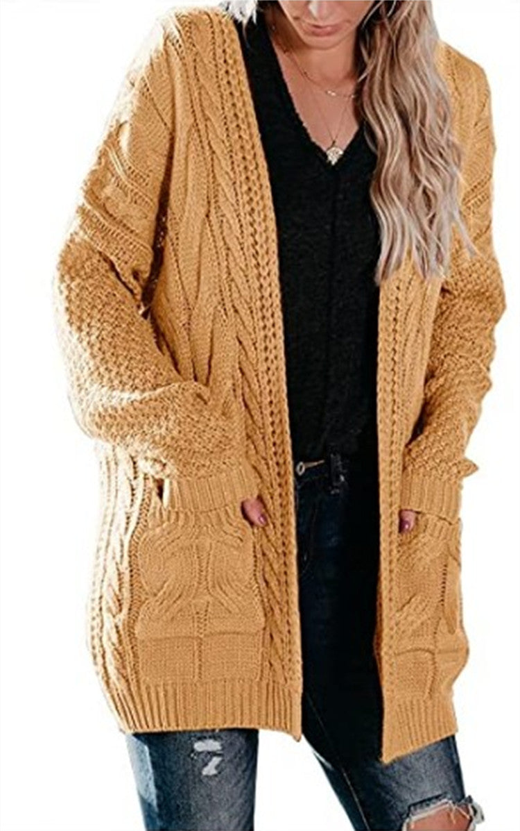 Women Chunky Knit Cardigan Chic and Still