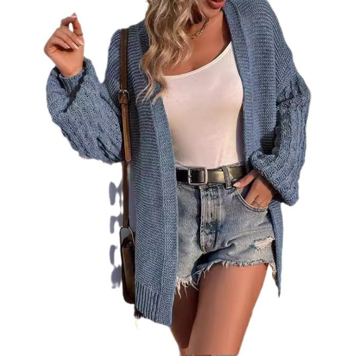 Lune London casual knit cardigan for women