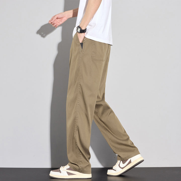 Casual stretch pants for men with versatile pockets and breathable fabric Lune London