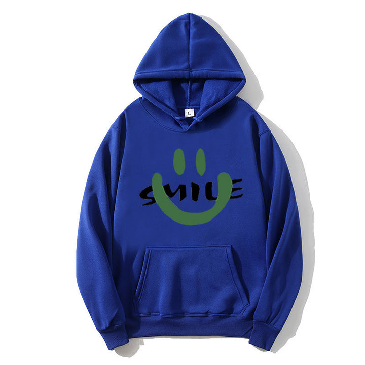 Women's Hoodie with Casual Smile Motif Chic & Stil